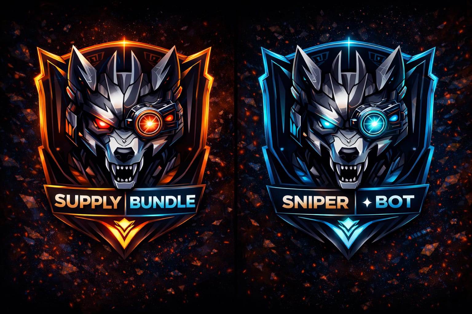 Supply Bundle and Sniper Bot